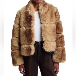 Apparis sai faux mink coat